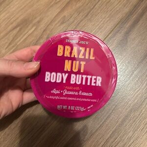 Trader Joe's Brazil Nut Body Butter - Pink